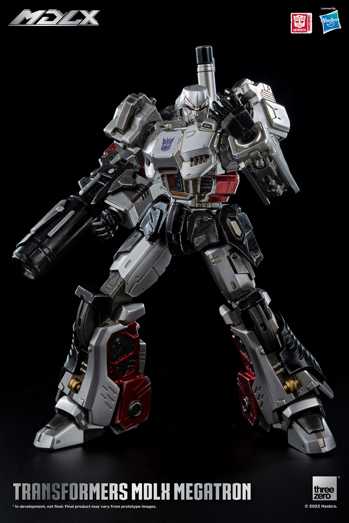 threezero Transformers MDLX Megatron Official Images & Details